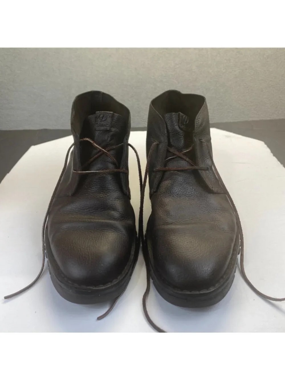 Cole Haan C26958 Men's Chukka Boots Waterproof Dark Brown Leather Shoes Size 11M